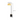 Contemporary Metal Fabric 1-Light Floor Lamp