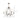 Modern Candle Shape 6-Lights Chandelier