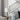 Modern White Fabric Shaded Table Lamp