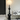 Modern Black Glass 1-Light Floor Lamp