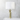 Modern White Fabric Shaded Table Lamp
