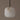 Brass and Stone Cube Pendant Light 