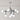 White Globe Glass Chandelier Lamp