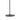Black Metallic Statement LED Floor Lamp