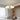 White Simple Glass Shade Chandelier Light