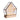 Clear Glass Mini House String Light