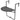 Hanging Metal Folding Balcony Table