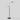 Contemporary Black 2-Light Floor Lamp