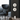 Contemporary White 2-Light Floor Lamp