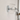 Modern Clear Glass 1-Light Wall Light