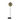 Marble Metal 1-Light Floor Lamp