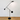 Black Metallic Statement LED Floor Lamp