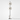 Contemporary White 2-Light Floor Lamp