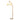 Beige Dome Bamboo Wood Floor Lamp