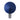 Modern Blue Cone Shape Table Lamp