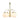 White Glass Ball Shade 4 - Light Chandelier