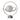 Modern Rotating Glass Moon Table Lamp