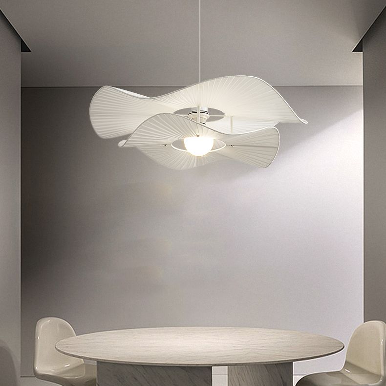Wavy Fabric Pendant Light - Scandinavian Design – CharmyDecor