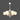 White Simple Glass Shade Chandelier Light
