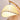 Beige Dome Bamboo Wood Floor Lamp