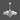 White Simple Glass Shade Chandelier Light