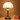 Modern Dome Glass Shade Table Lamp