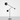 Black Metallic Statement LED Floor Lamp