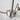 Contemporary Glass Metal Chandelier