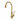 Antique Goosenecked Brass Kitchen Faucet
