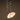 Retractable Dome Shade 1-Light Pendant Light