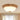 Carved Flower Edge Ceiling Flush Light