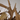 Vintage Resin 6-Light Deer Antler Chandelier