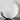 White Half-Moon Metal Table Lamp