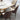 Modern White Round Marble Dining Table