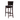Espresso Finish Folding Padded Bar Stool 