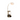 Overarching Feather End Table Floor Lamp