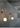 Nordic Golden Droplets Wall Sconce