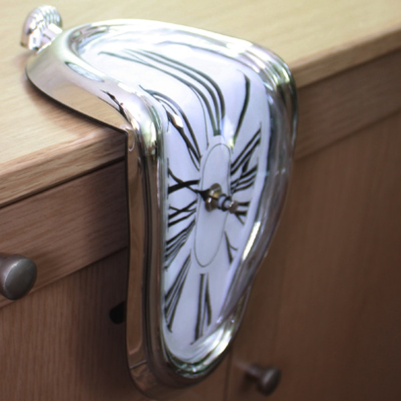Surreal Melting Distorted Clock - Unique Novel Design – CharmyDecor