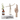 Wooden Man Hand Rotatable Joint Figurines