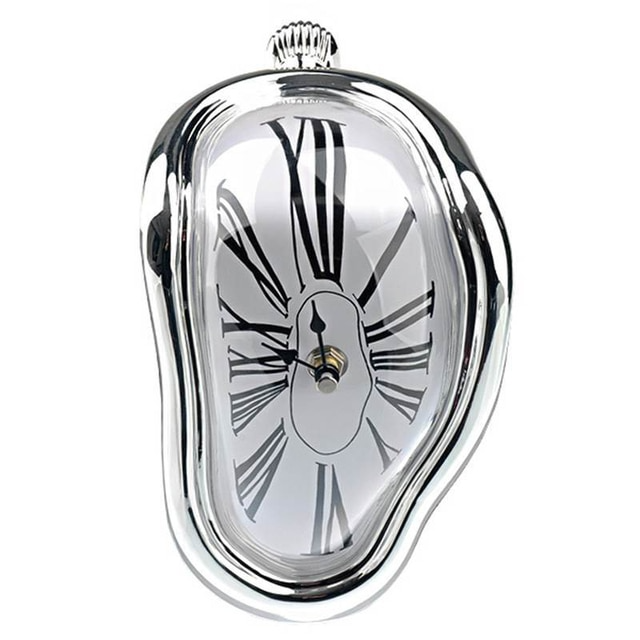 Surreal Melting Distorted Clock - Unique Novel Design – CharmyDecor