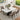 Modern White Sintered Stone Dining Table 