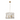  Modern Art Deco 6-Light Drum Chandelier