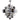 Modern Creative Glass Orb Chrome Chandelier