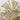 Gold finish metal leaf design