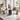 Modern Glass Round Pedestal Dining Table 