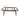 Mid-Century Modern Rectangular Marble Dining Table