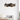 Postmodern Simple Black Metal Artistic Chandelier