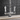 Porcelain Double Handles Brass Kitchen Faucet