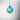 Blue Glass Hanging Pendant Light 