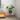 Black Round Metal indoor Planter with Stand